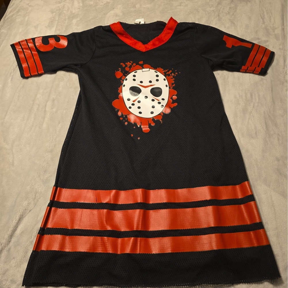 Adult Miss Jason Voorhees Hockey Dress Friday the 13th NoSize Tag (L?) Halloween